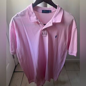 Ralph Lauren Pink Polo Shirt for Men
